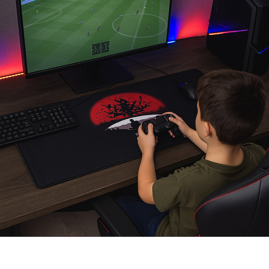 Mousepad Gamer XL Mapa Mundial 30